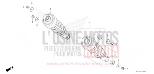 COUSSIN ARRIERE CMX500A2S de 2025